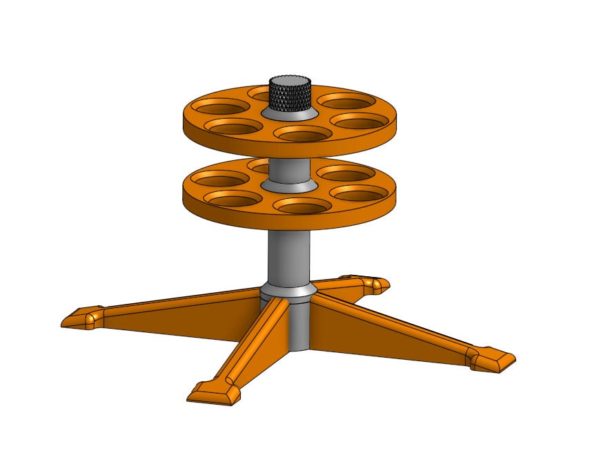 Model Rendering of a basic shack caddy